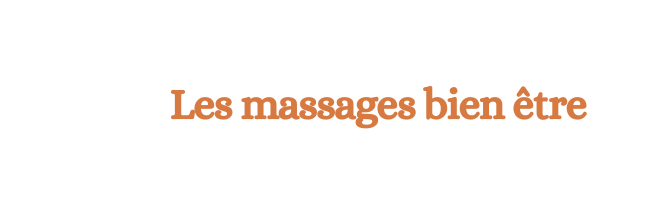 Les massages bien être